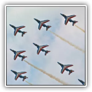 Alpha Jet de la PAF (Patrouille de France) de DASSAULT & BREGUET