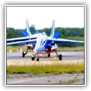 Alpha Jet de la PAF (Patrouille de France) de DASSAULT & BREGUET
