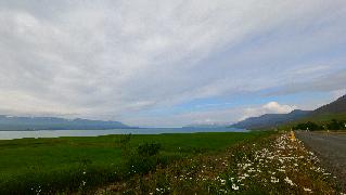 fjord d’Akureyri, sur la route 83  